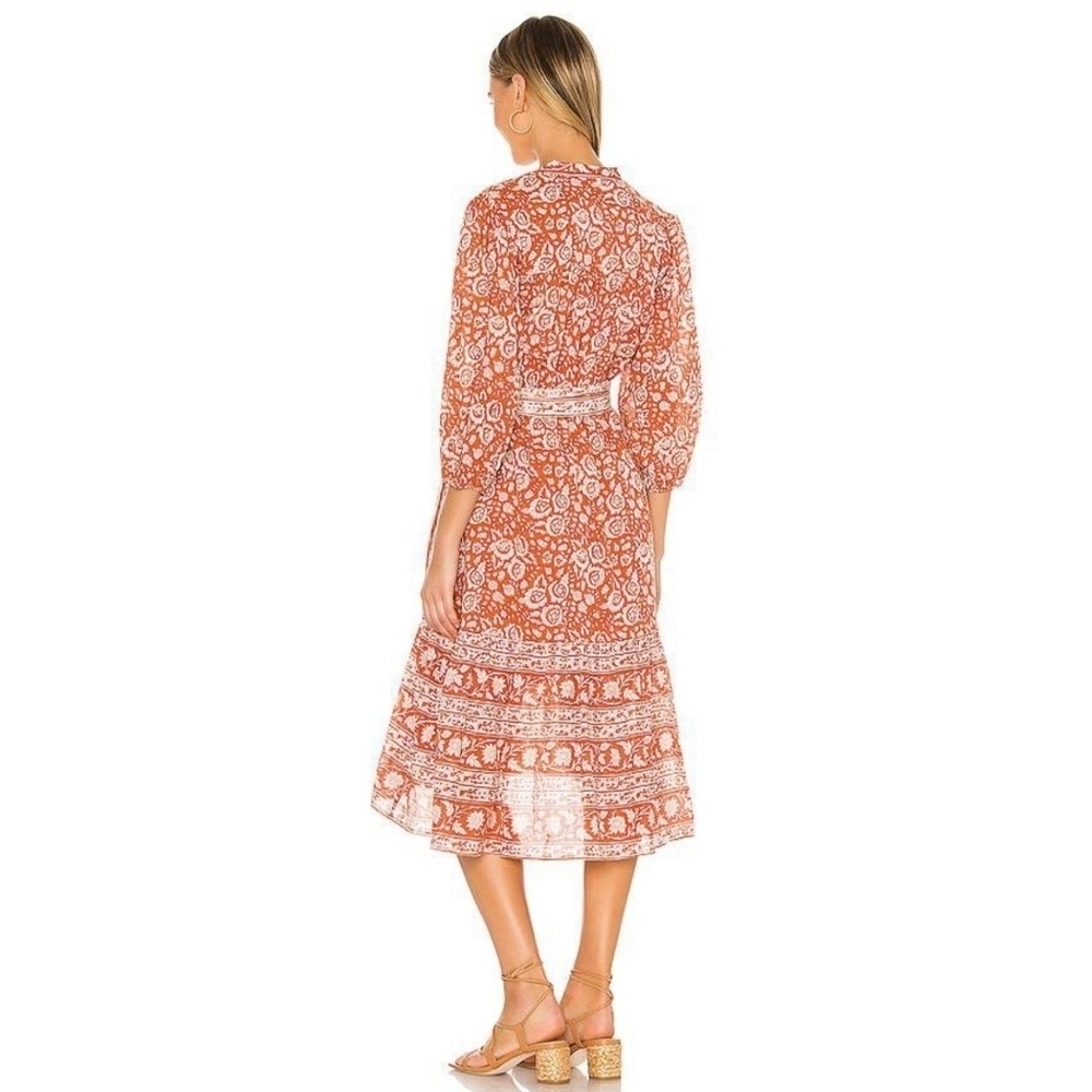 Cleobella |‎ Multi Print Bohemian Modi Flare Dress S - Picture 3 of 12